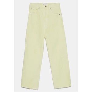 ZARA YELLOW MOM JEAN